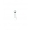 Slider for nylon zipper tapes 5 non lock, color 501 - white/1 pc.