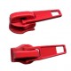 Nylon Coil Short Tab Slider Zipper Pull color 145 red/1 pc.