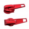 Nylon Coil Short Tab Slider Zipper Pull color 145 red/1 pc.