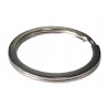 Metal split Ring flat 30 mm Nickel Plated/1 pc.