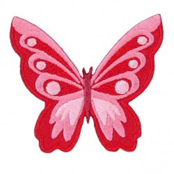 Termoaplikacija "Drugelis", art.LM-4619, raudonas/1 vnt.