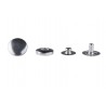Snap Fasteners "ALFA 1512.5" stainless, nickel free, silver/60 pcs.