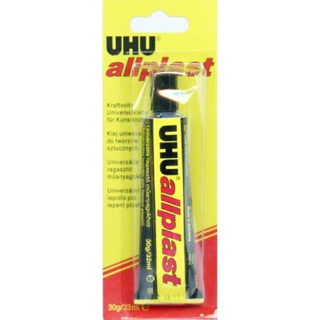 Klijai plastikui "UHU allplast"/33 ml