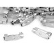 Brooch Back Bar Pins 15 mm nickel/1 pc.
