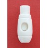 Plastic Stopper for cord art. ST-08.00 white/1 pc.
