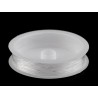 Elastic transparent silicone thread 1.0mm/3.6m