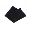 Cotton Elastic Rib Knit for Sleeves width 14 cm black