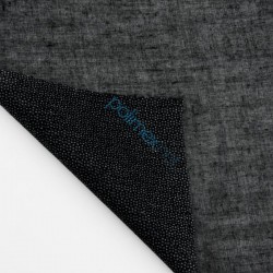Woven fusible interlining with dot adhesive art. WT58504 black/1 m