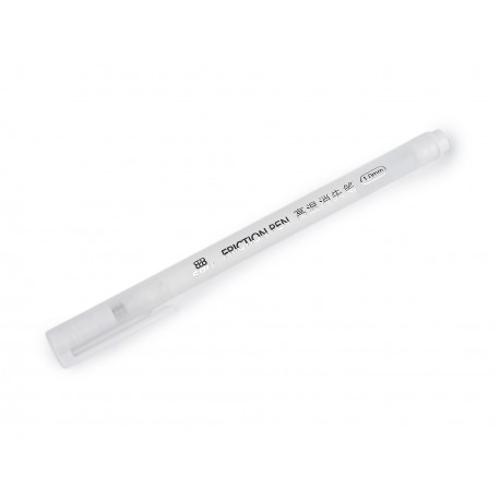 Pencil, disappearing after ironing, white