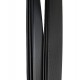 Zipper without teeth, 25cm, black