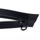 Zipper without teeth, 25cm, black