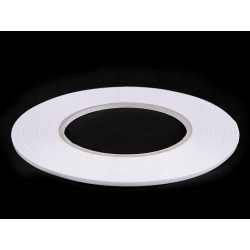 Double sided adhesive Tape Width 4 mm transparent/50m