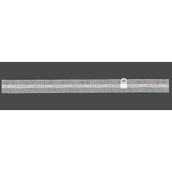 Curtain Tape F7/Z, 20 mm transparent/1m