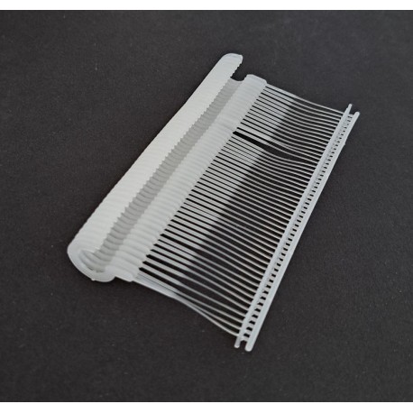 Hook pins standard 35 mm white/5000pcs.