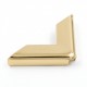 Metal Book Corner Protector 16x16 mm gold/1 pc.