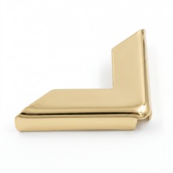 Metal Book Corner Protector 16x16 mm gold/1 pc.