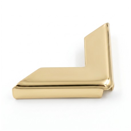 Metal Book Corner Protector 16x16 mm gold/1 pc.