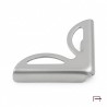 Metal Book Corner Protector 16x16 mm nickel/1 pc.