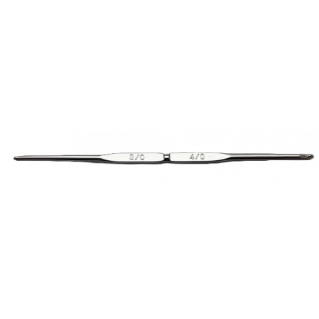 Tulip Steel Crochet Hook double ended No.3/0-4/0 - 2.2/2.5 mm