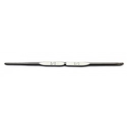 Tulip Steel Crochet Hook double ended No.3/0-5/0 - 2.2/3.0 mm