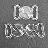 Užsegimas liemenėlėms plastikinis skaidrus, 10mm/1vnt.