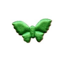 Applique-butterfly, art.A-25/3600-green/1pc.