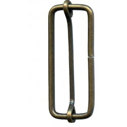 Slider of steel wire RE40/14/2.5 old brass/1 pc.