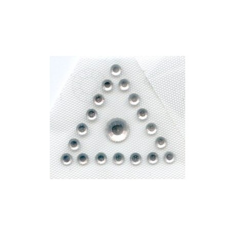 Kristalų aplikacija "Trikampis" art.10028