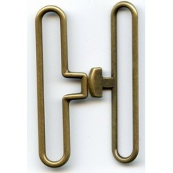 Clasp art.ZZCH80 mm old brass/1 pc.