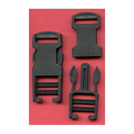 6008 Užsegimas plastikinis 25BIS/mėlynas/10vnt.