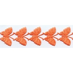 5679 Butterfly Applique Trim T-20 salmon/20 cm
