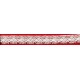 Cotton Lace Trim art.C-091/18mm, natural cotton/1 m