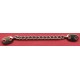 Coat chain hanging loop 9 cm nickel/1 pc.