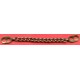 Coat chain hanging loop 9 cm old brass/1 pc.