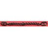 Coat chain hanging loop 9 cm black/1 pc.