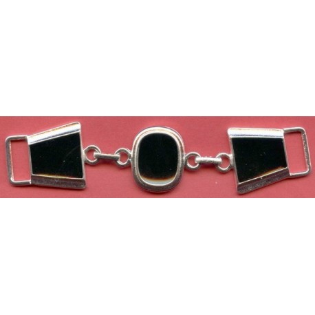 Metal decoration-clasp 11x90mm/1pc.