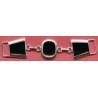 Metal decoration-clasp 11x90mm/1pc.