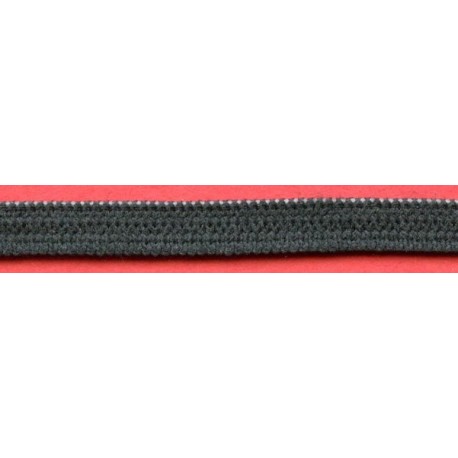 Knitted elastic 5 mm black/1 m