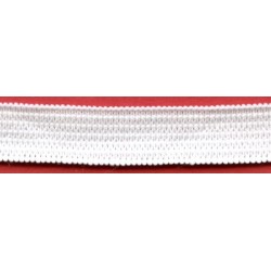 Knitted elastic 10 mm white/1 m