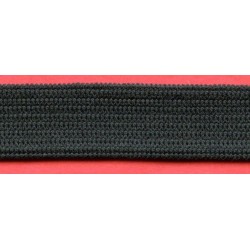 Knitted elastic 15 mm black/1 m