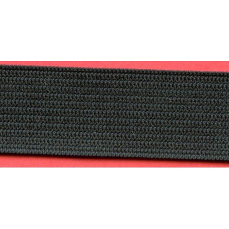 2288 Knitted elastic 20 mm black/1 m