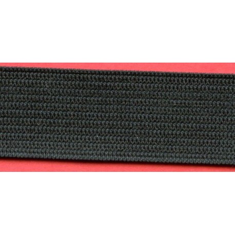 Knitted elastic 20 mm black/1 m