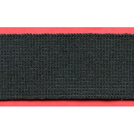 Woven elastic 25 mm black/1 m