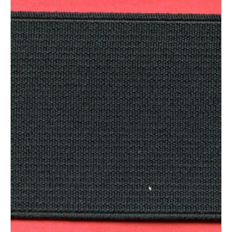 Woven elastic 50 mm black/1 m