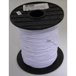Round elastic cord 2 mm white/100m