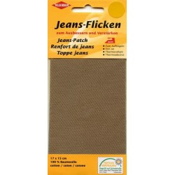 Jeans-Patch art. 342-07 beige 17 x 15 cm