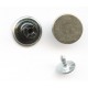 Jeans Button 14 mm, plastic Base nickel/1 pc.