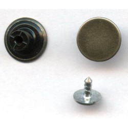 Jeans Button 14 mm, old brass/1vnt.