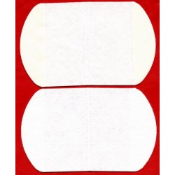 7958B Underarm Sweat Pads Disposable, white/1 pair