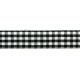 15115 Škotiško stiliaus 12 mm pločio apdailos juostelė/juoda